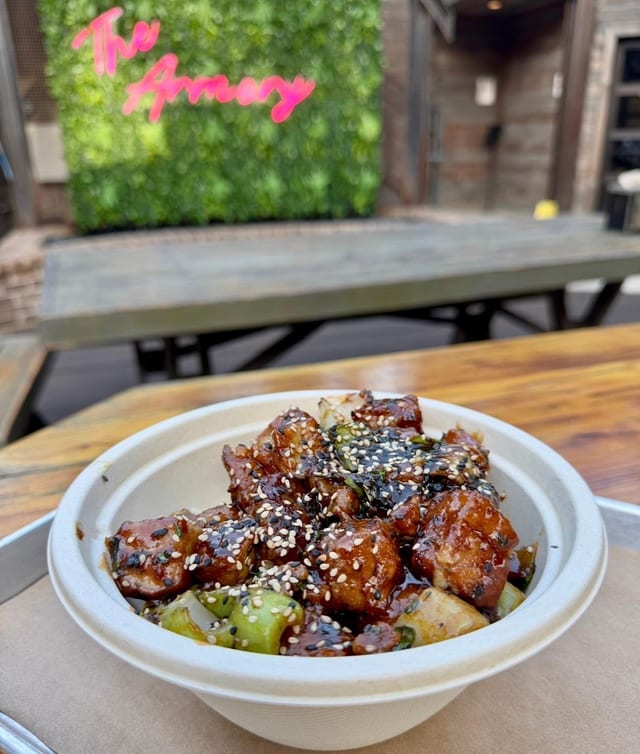 Crispy Pork Bell Bowl.