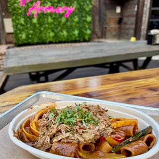 Ancho Chili Pork Rigatoni