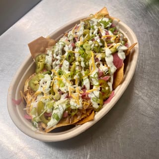 Pork Bite Nachos